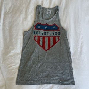 Live Relentless grey tank